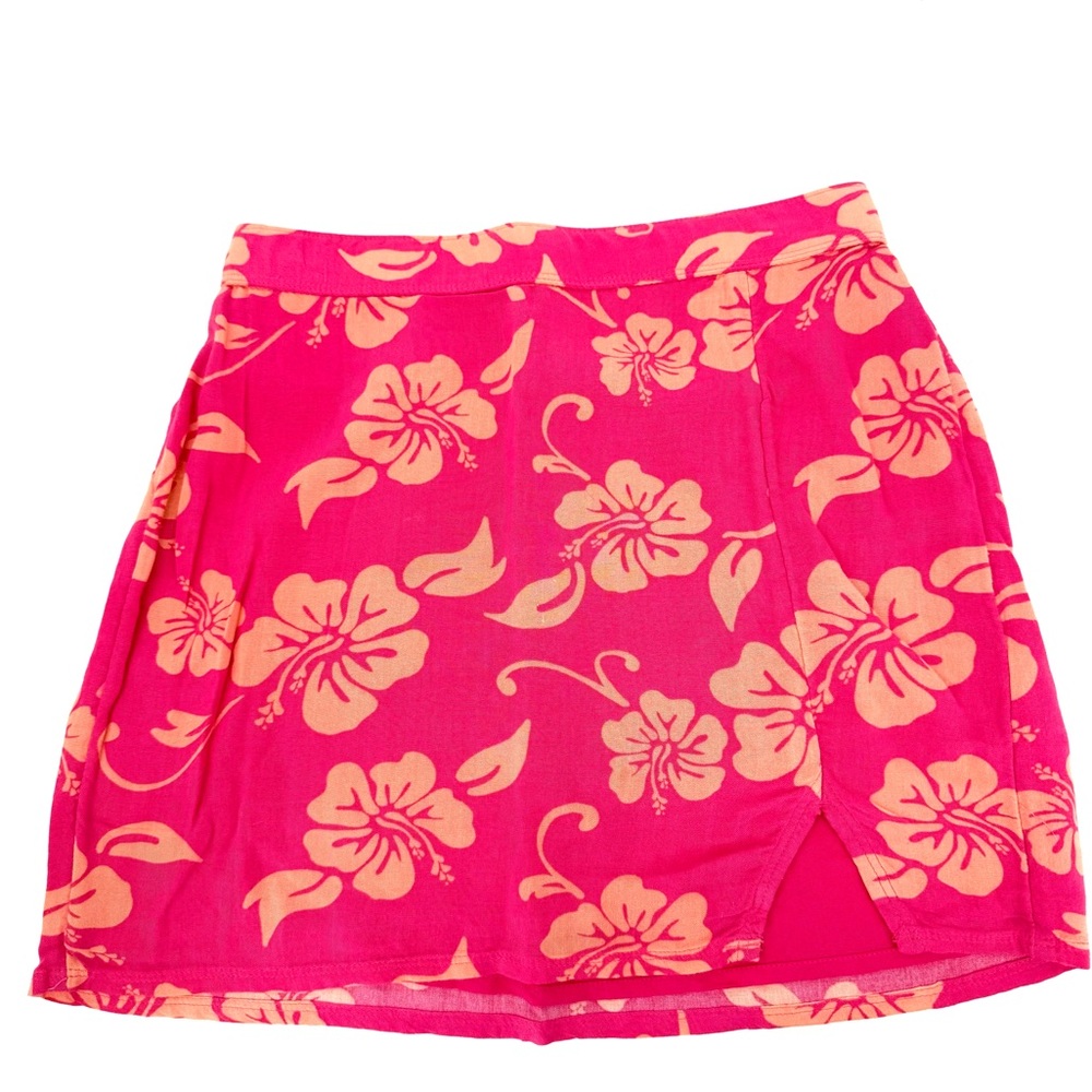 Abercrombie Kids Pink and Orange Skort